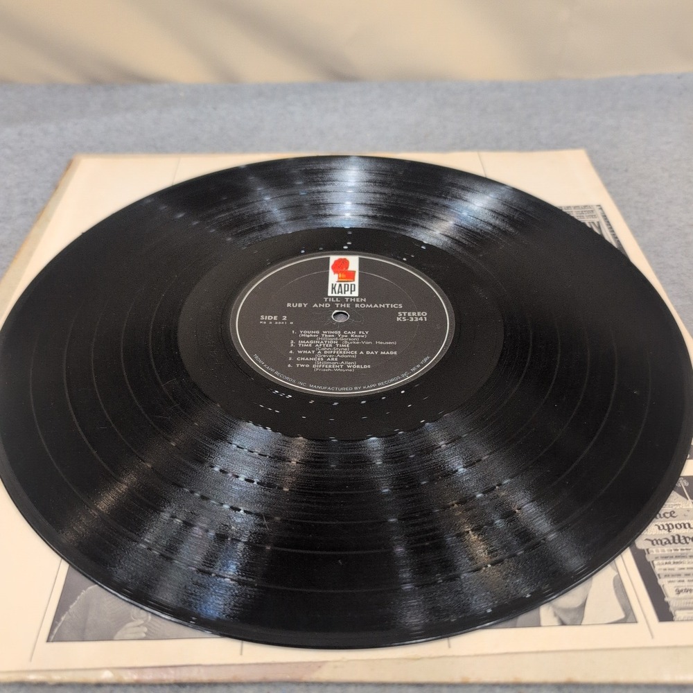Ruby and the Romantics Till Then Vinyl LP Kapp‎ Records KS-3341 Stereo 1963 - Picture 5 of 6